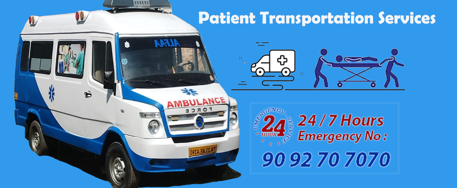 Patient Transportation Services Chennai