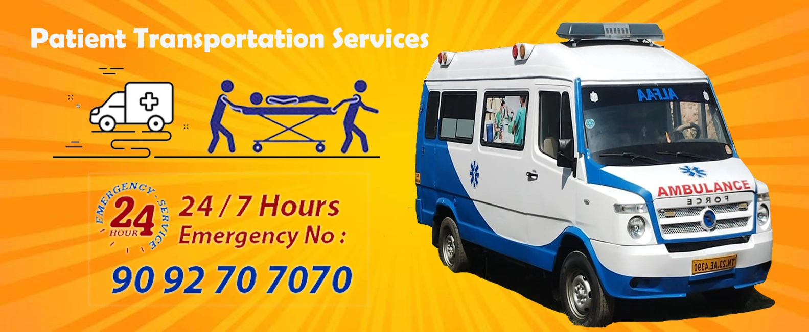 Patient Transport Services in Chennai